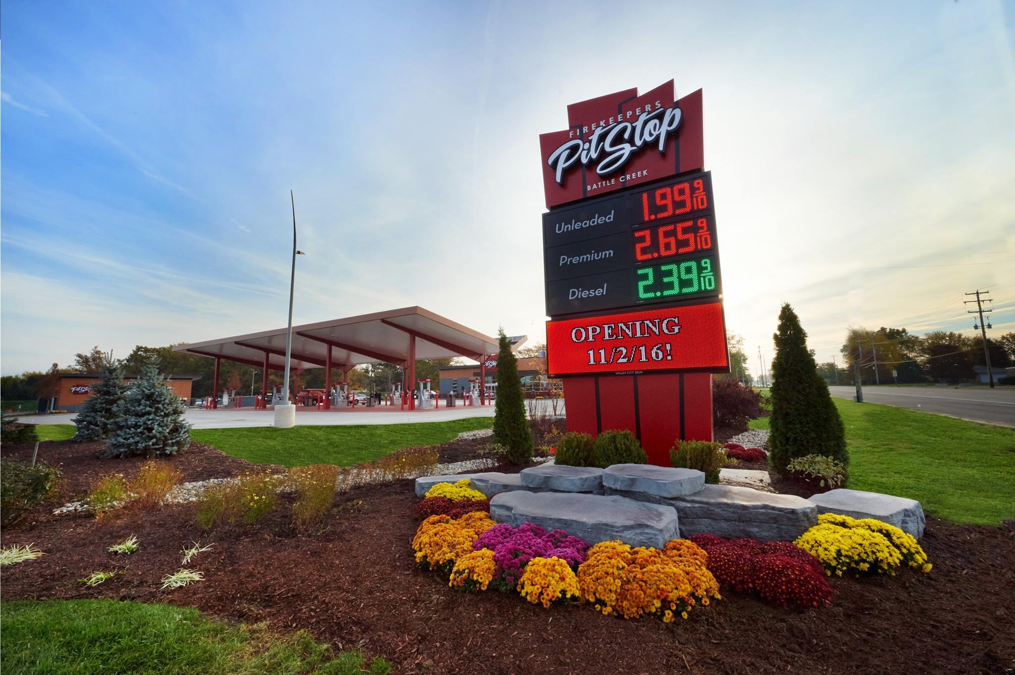 Firekeepers Pit Stop by Moore Trosper Construction Co.