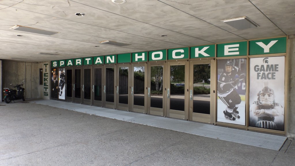 Munn Ice Arena Entrance