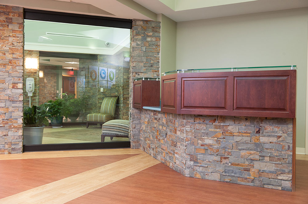 Eaton County Health & Rehabilitation Center by general contractor Moore Trosper Construction