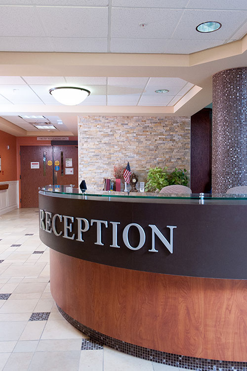 Eaton County Health & Rehabilitation Center by general contractor Moore Trosper Construction
