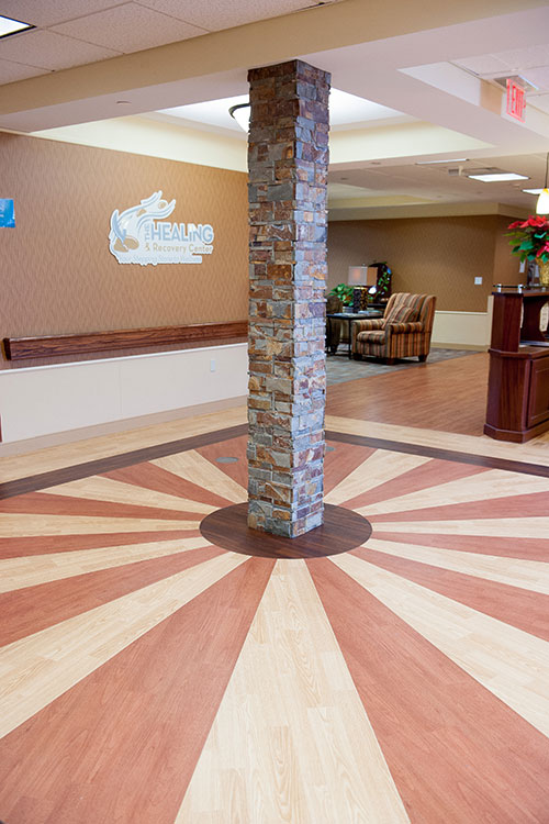 Eaton County Health & Rehabilitation Center by general contractor Moore Trosper Construction