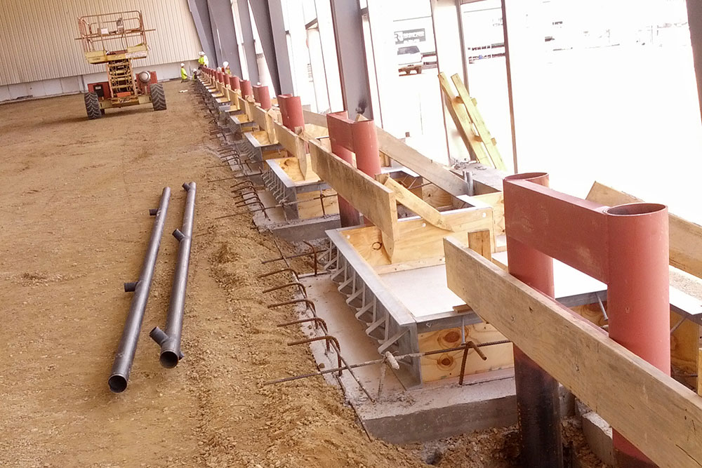 Meijer Distribution Center No. 93 concrete services by Moore Trosper Construction